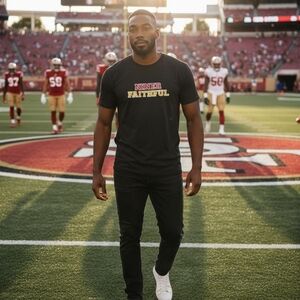 New 49ers Faithful Black Graphic Men's T-Shirt 3x